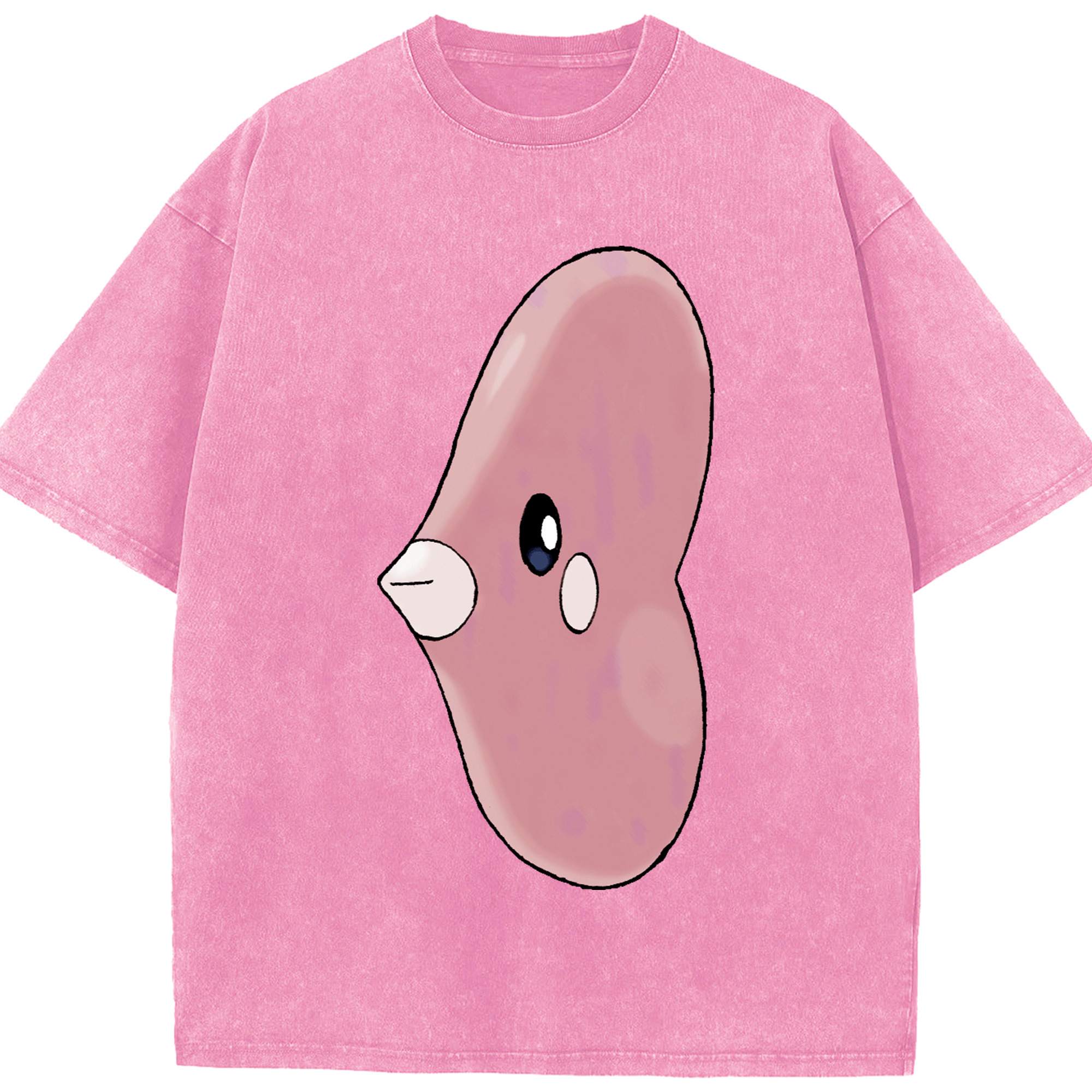 （画像用） ポケットモンスター Pokémon 綿100% ヴィンテージ風 半袖Tシャツ（フロントプリント）